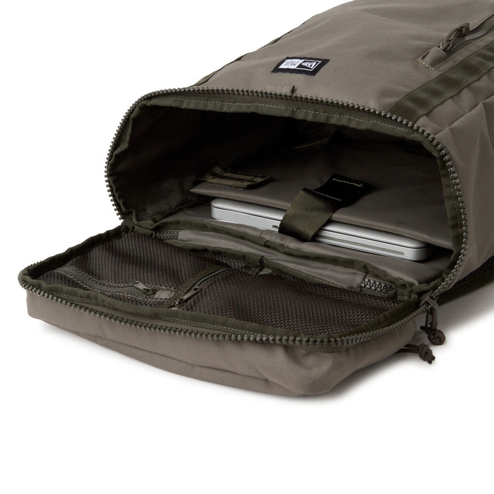 New Era Square Logo Olive Box Backpack