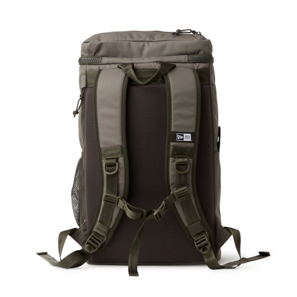 New Era Square Logo Olive Box Backpack