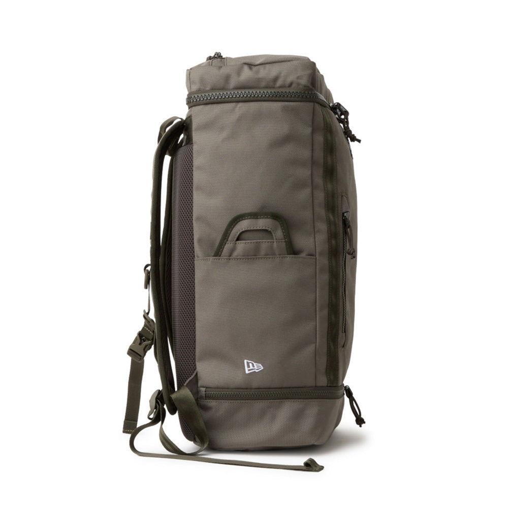 New Era Square Logo Olive Box Backpack
