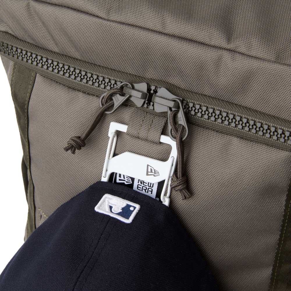 New Era Square Logo Olive Box Backpack