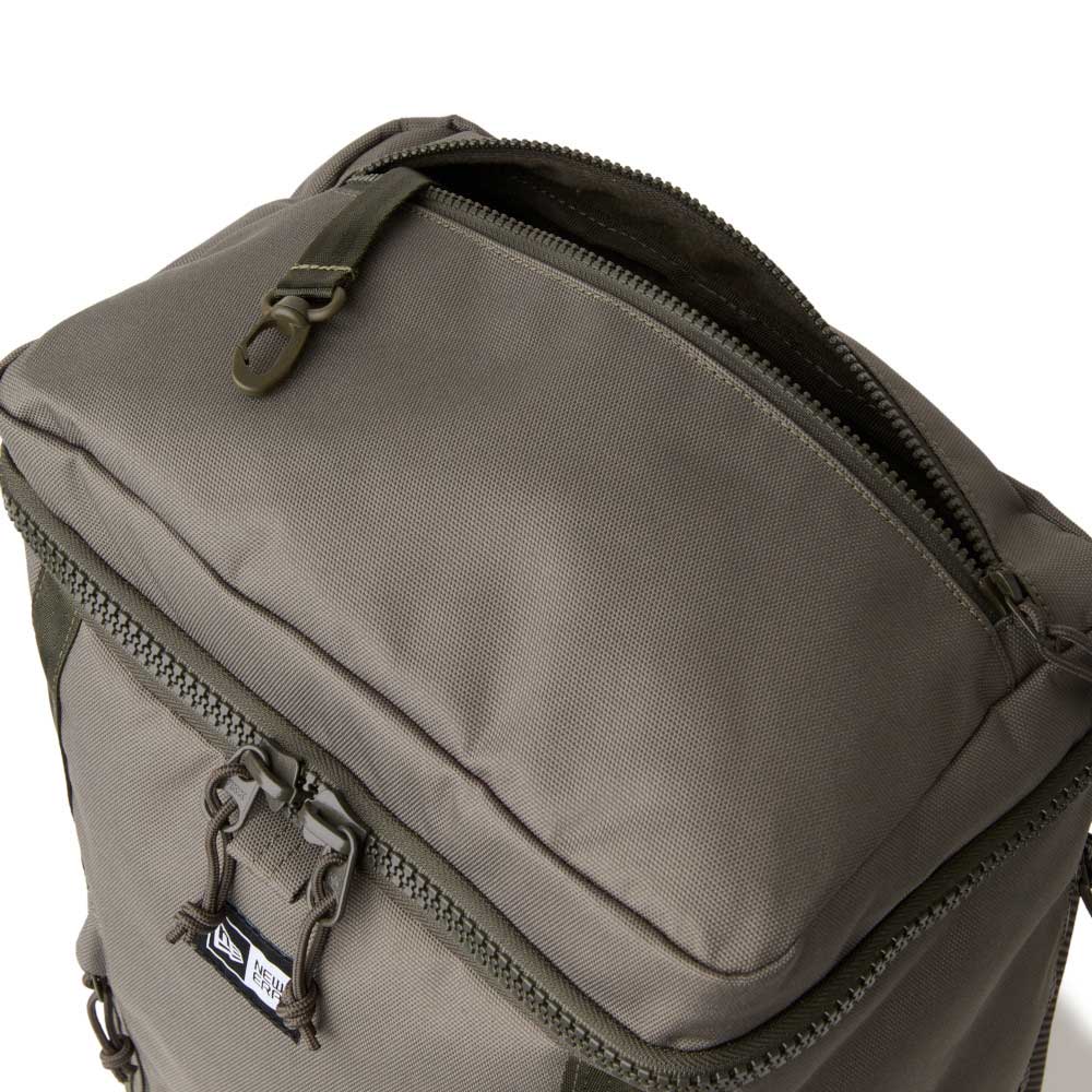 New Era Square Logo Olive Box Backpack