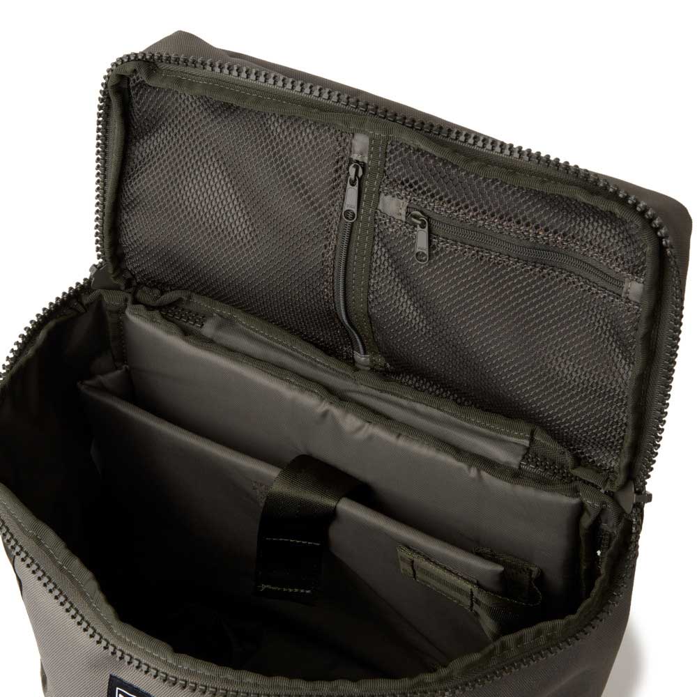 New Era Square Logo Olive Box Backpack