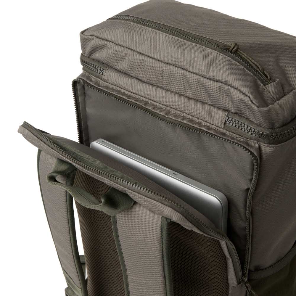 New Era Square Logo Olive Large Box Backpack