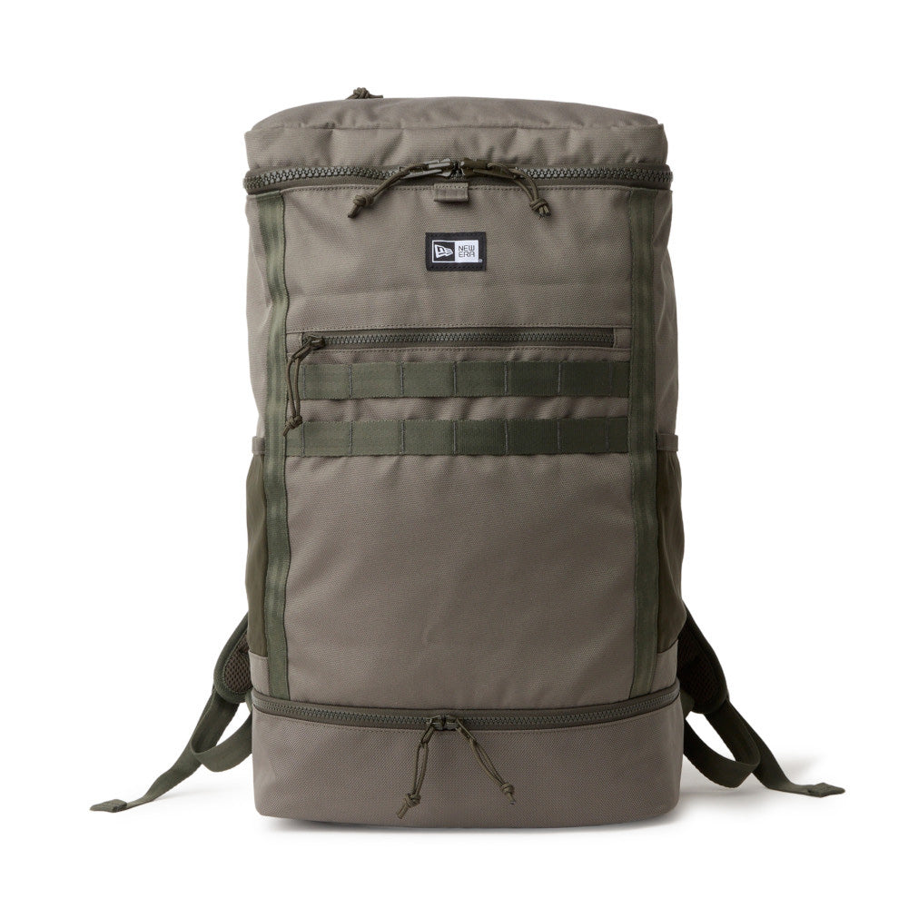 New Era Square Logo Olive Large Box Backpack