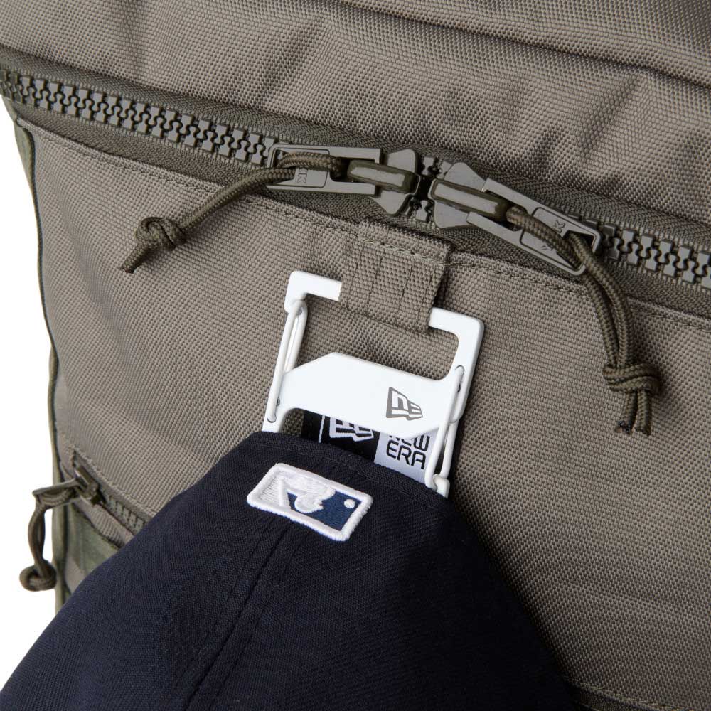 New Era Square Logo Olive Large Box Backpack