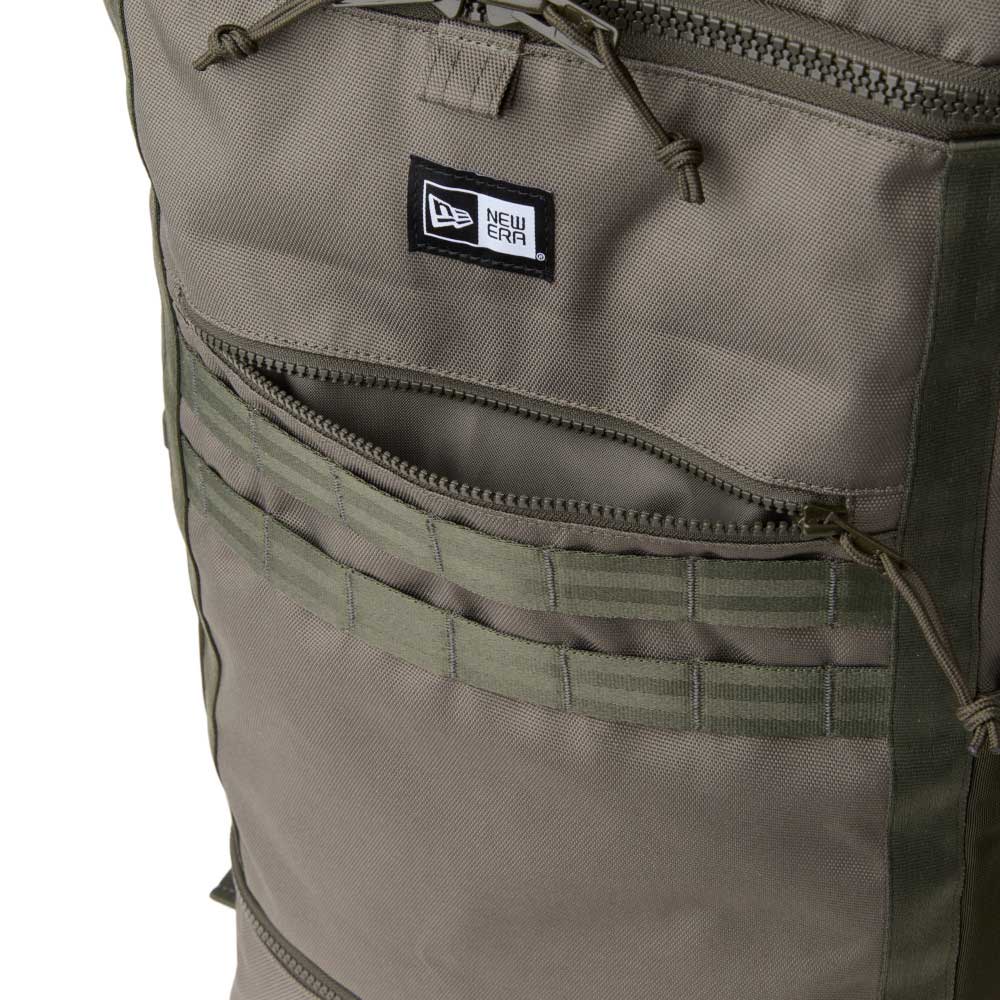 New Era Square Logo Olive Large Box Backpack