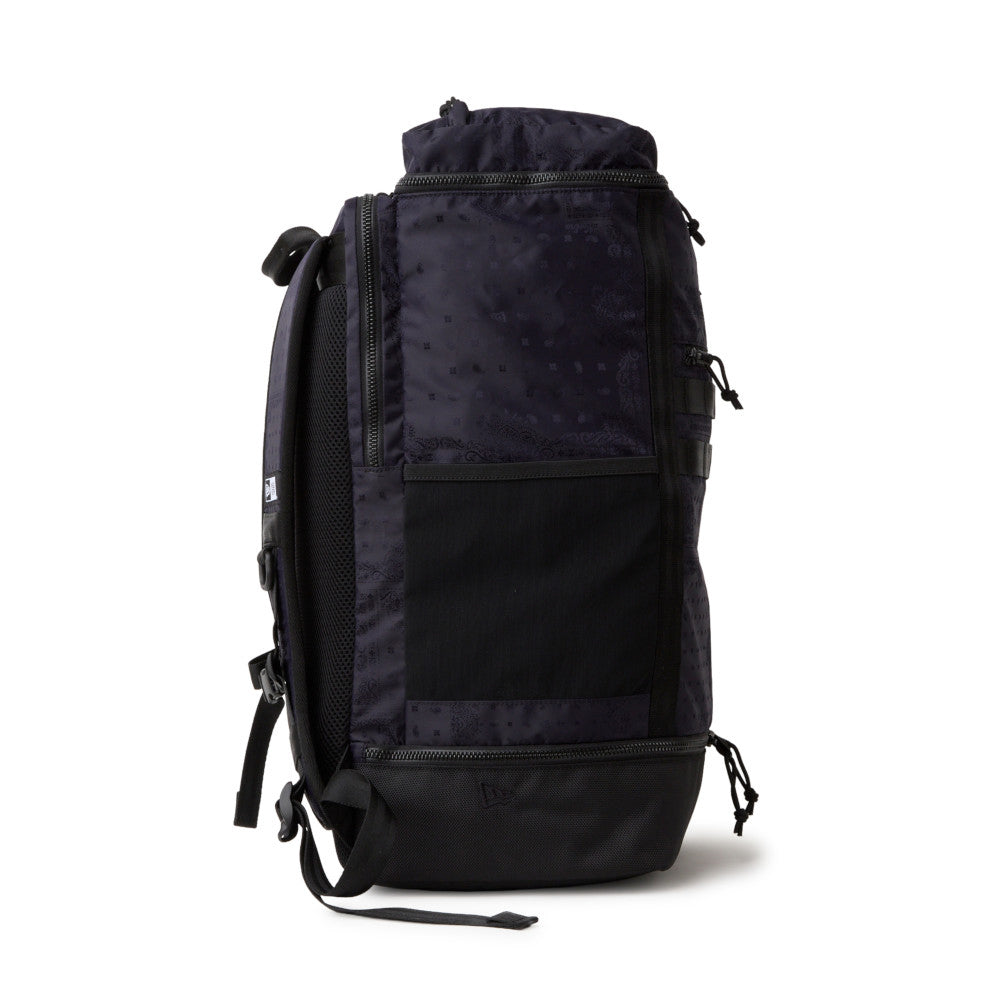 New Era Flag Logo 200D JAQ Paisley Navy Large Box Bag