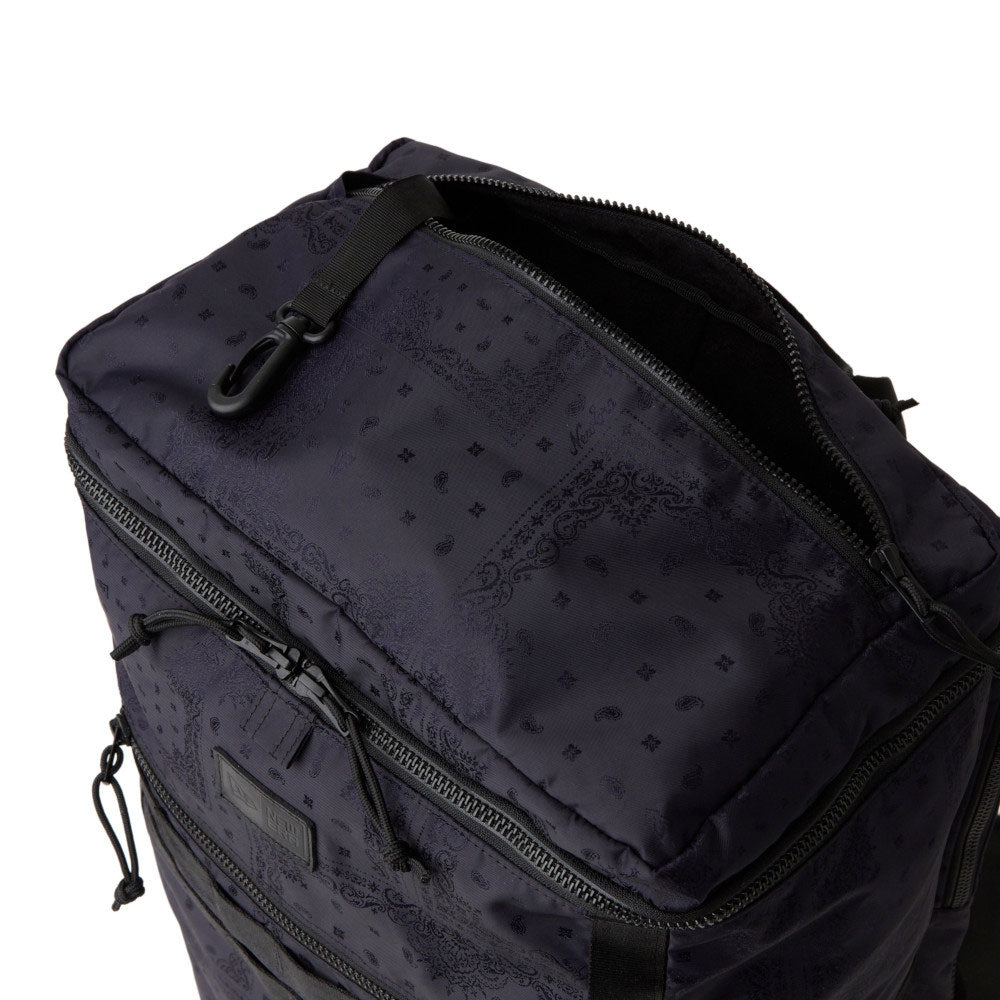 New Era Flag Logo 200D JAQ Paisley Navy Large Box Bag