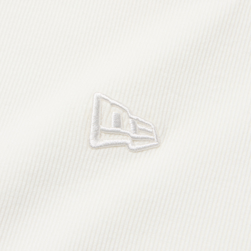 New Era Flag White Women Rib Short Sleeve T-Shirt