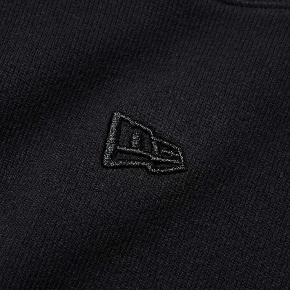New Era Flag Black Women Rib Short Sleeve T-Shirt