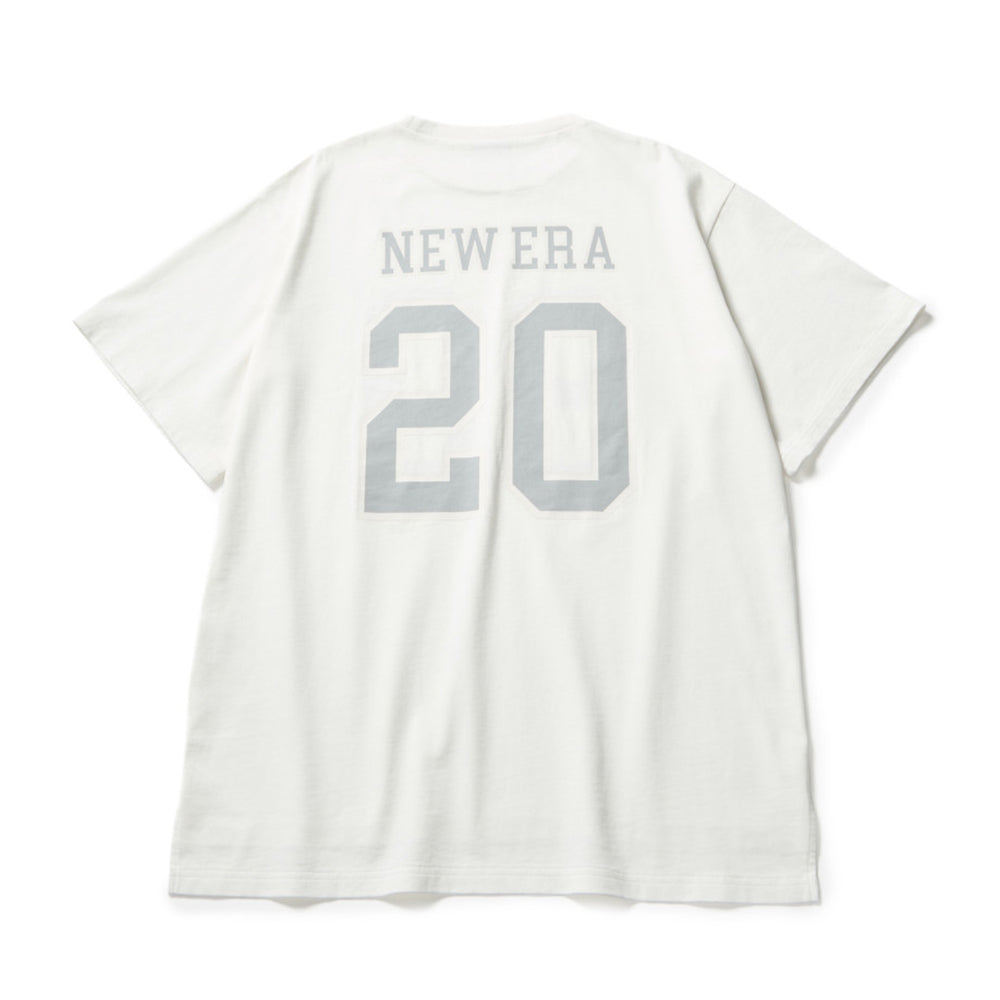 New Era 20 Off White Women Oversized Garment Dye Short Sleeve T-Shirt