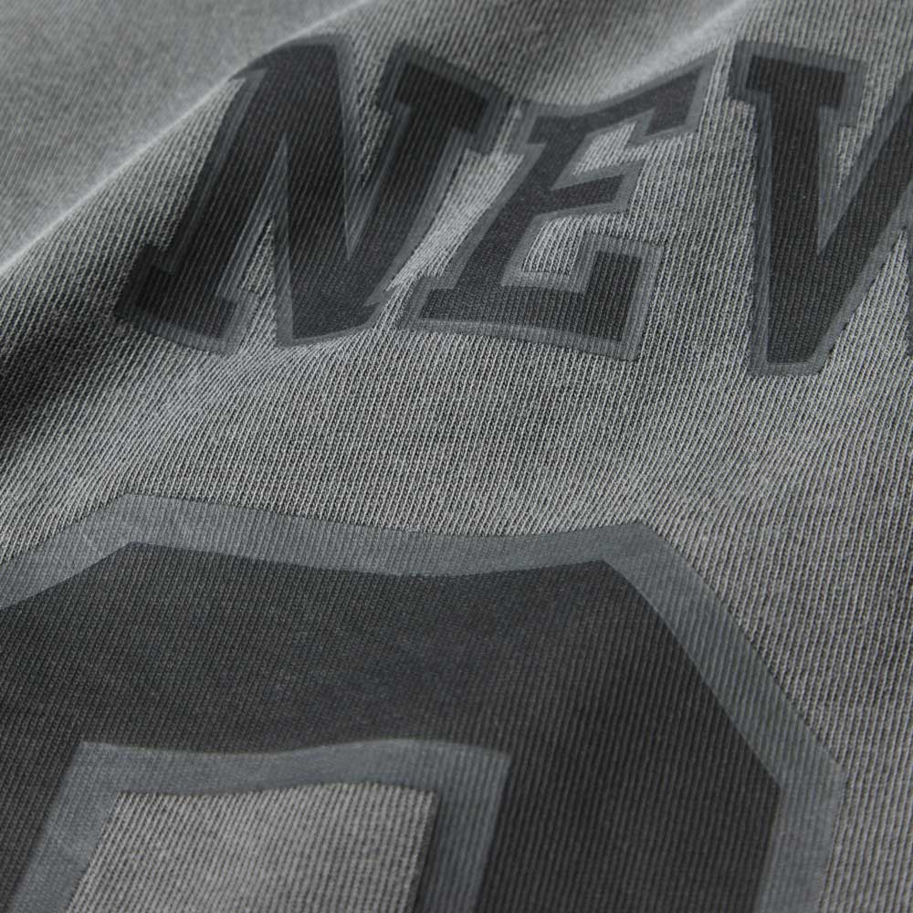 New Era 20 Charcoal Women Oversized Garment Dye Short Sleeve T-Shirt