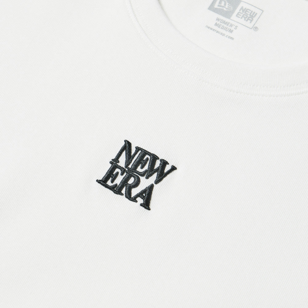 New Era Box Logo Womens White Mini Short Sleeve T-Shirt