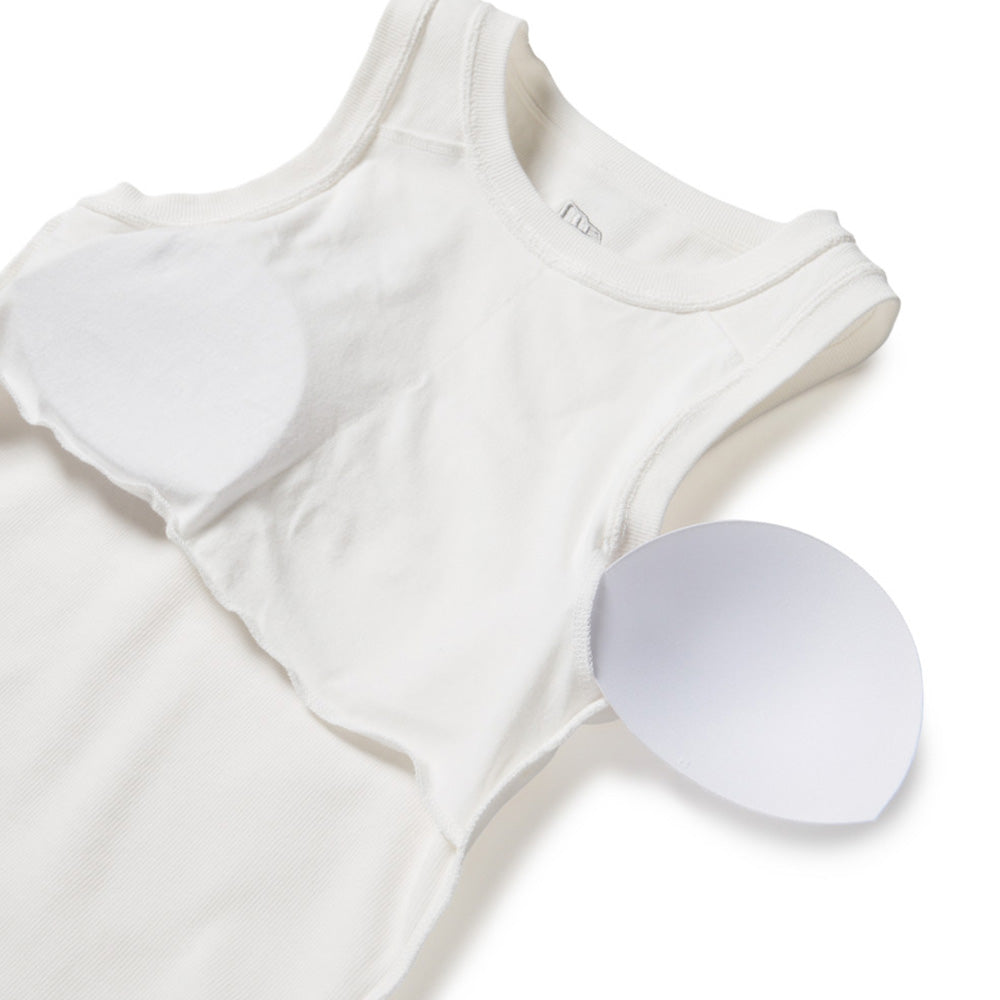 New Era Square Logo White Womens Rib Tank Top