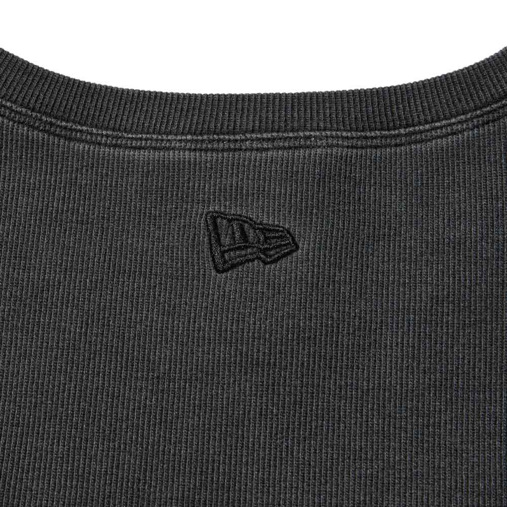 New Era Square Logo Charcoal Womens Rib Tank Top