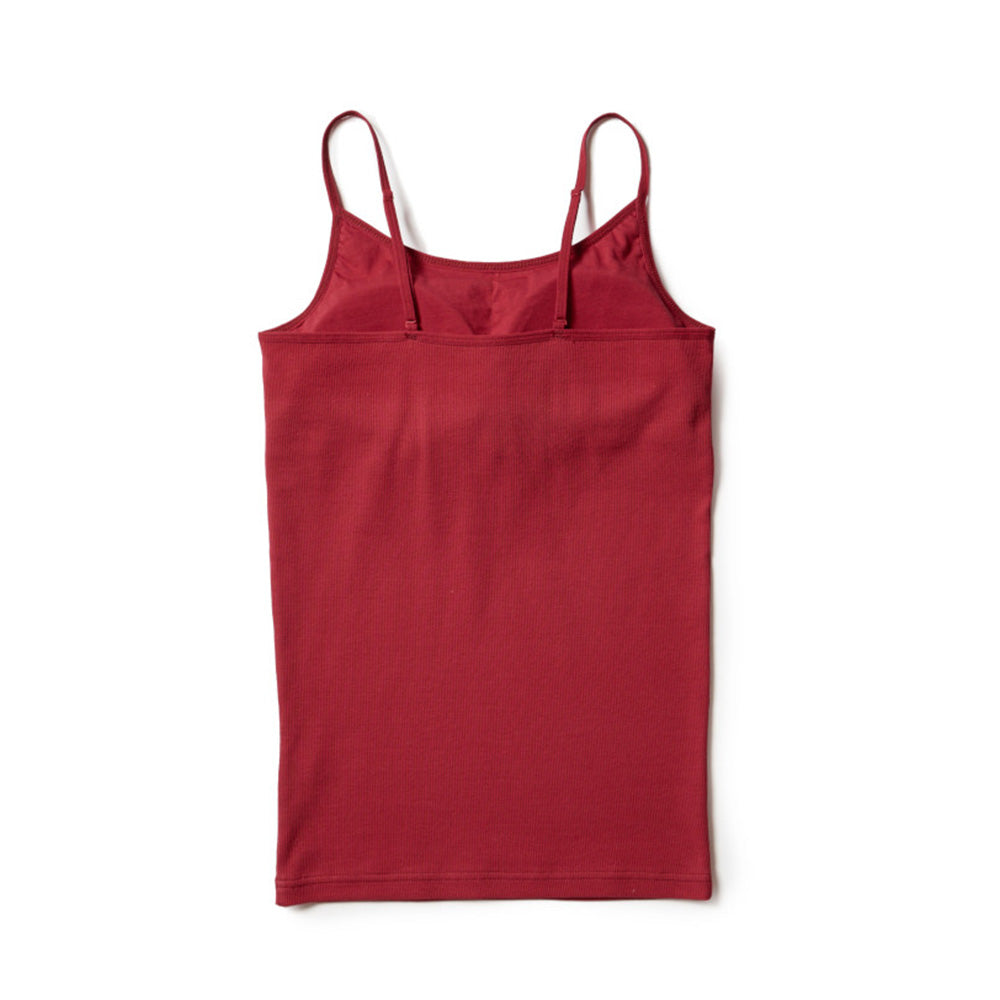 New Era Flag Womens Rib Red Camisole Tank Top