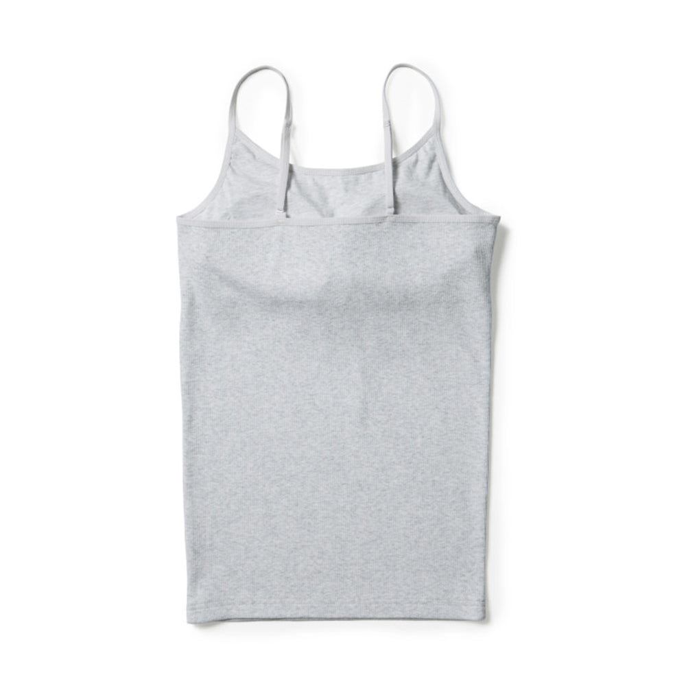 New Era Flag Ash Grey Rib Camisole Women Tank Top