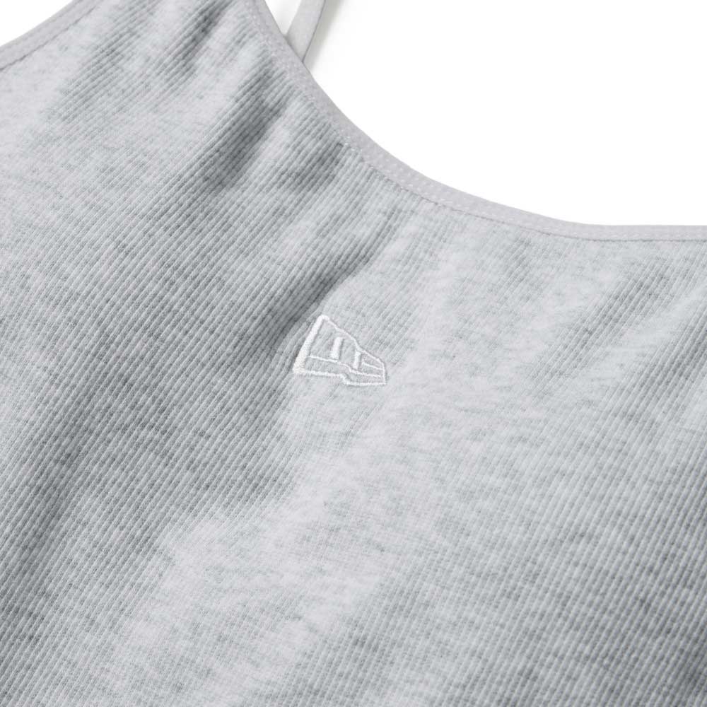 New Era Flag Ash Grey Rib Camisole Women Tank Top