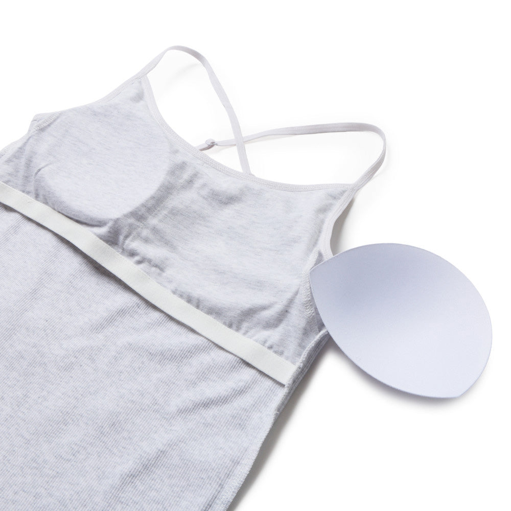 New Era Flag Ash Grey Rib Camisole Women Tank Top