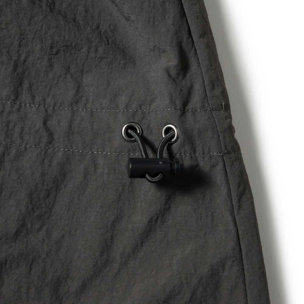 New Era Charcoal Women Nylon Drawstring Skirt