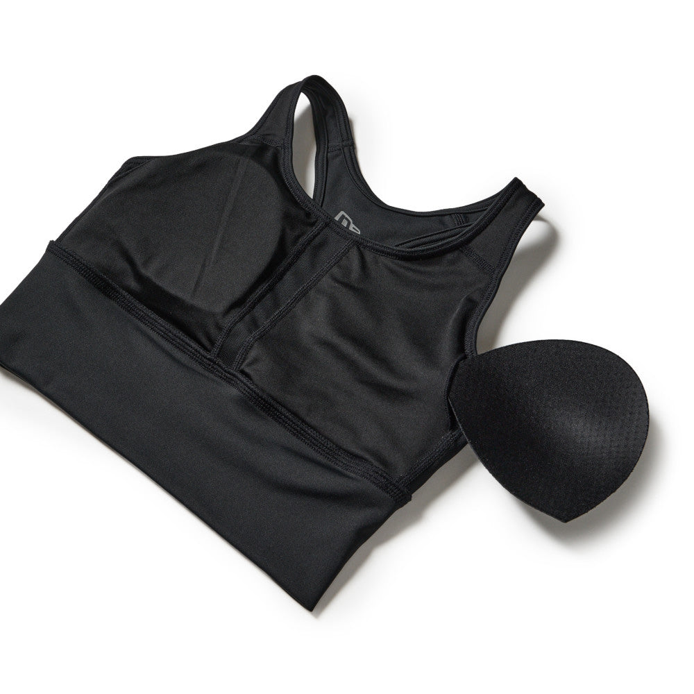 New Era Wordmark Black Bra Top