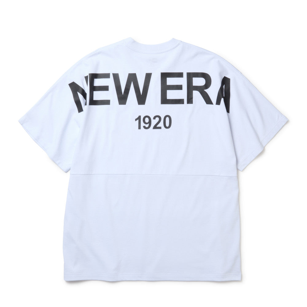 1920 Wordmark White Oversized Short Sleeve T-Shirt