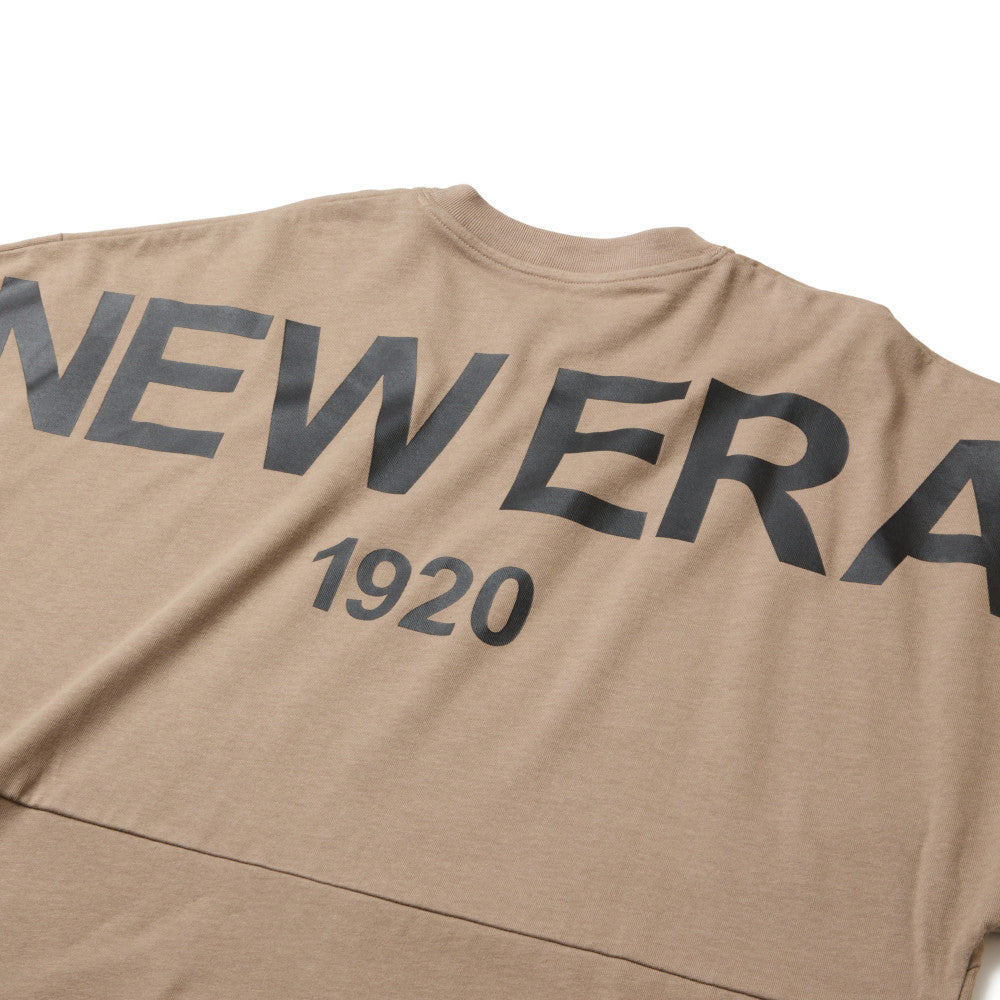 1920 Wordmark Brown Oversized Short Sleeve T-Shirt