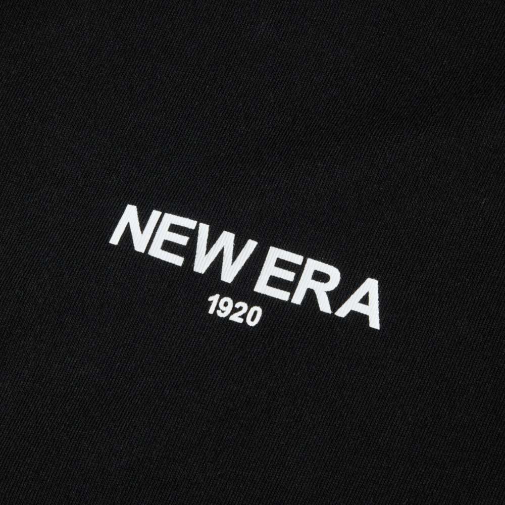 New Era 1920 Wordmark Black Oversized Short Sleeve T-Shirt