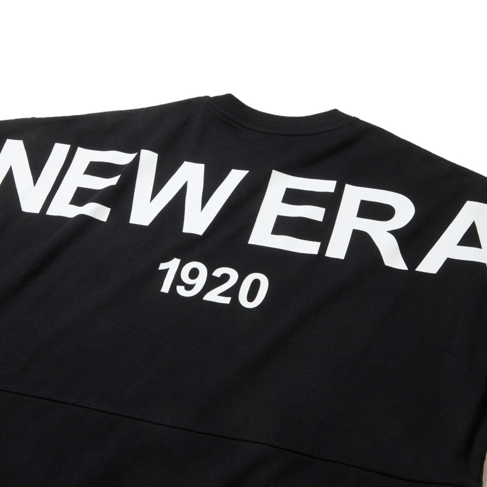 1920 Wordmark Black Oversized Short Sleeve T-Shirt