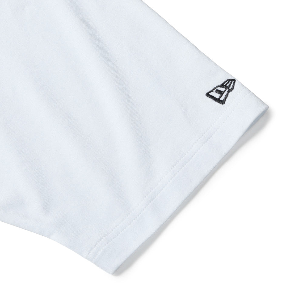 New Era Zoom Up Logo 1920 261 White Oversize Short Sleeve T-Shirt