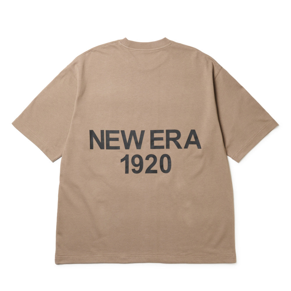 New Era 1920 Wordmark Brown 261 Oversized Short Sleeve T-Shirt