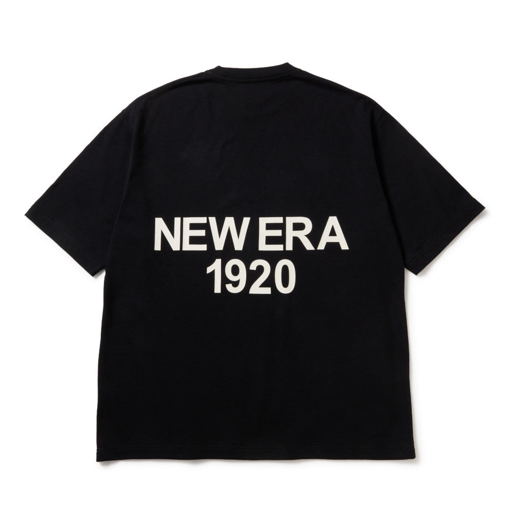 New Era 1920 Wordmark Black 261 Oversized Short Sleeve T-Shirt