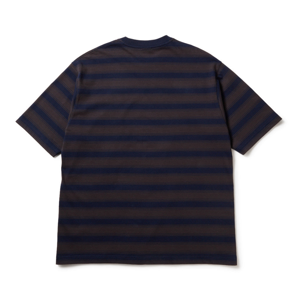 New Era New York Yankees Border Navy Oversized Short Sleeve T-Shirt