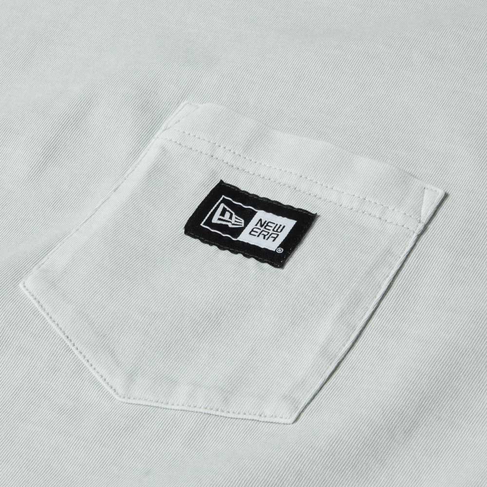 New Era Garment Dye Grey Short Sleeve T-Shirt