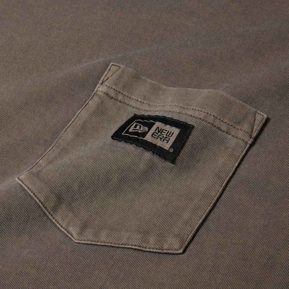 New Era Garment Dye Brown Short Sleeve T-Shirt