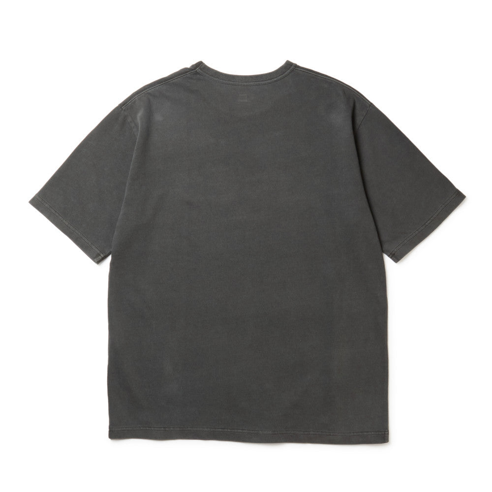 New Era College Garment Dye Charcoal Short Sleeve T-Shirt