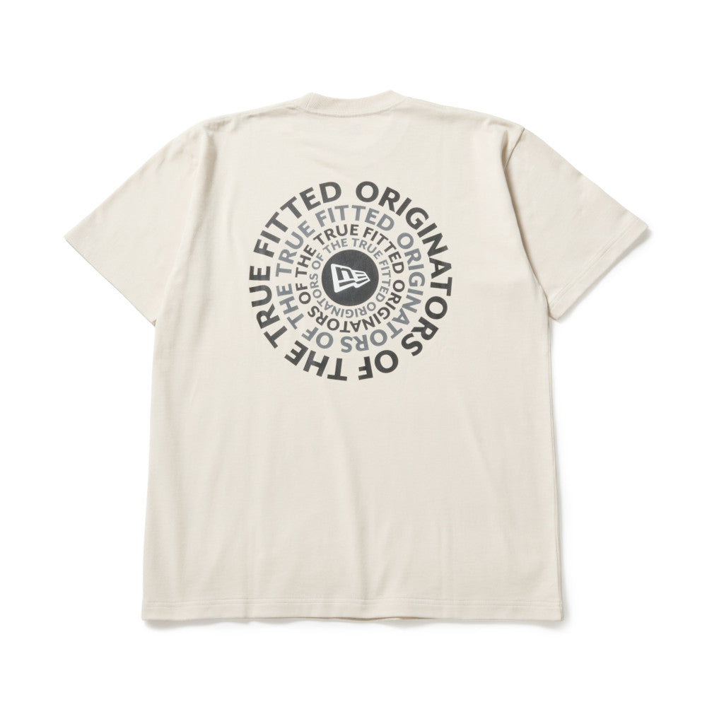 New Era OOTTF Circle Cream Short Sleeve T-Shirt