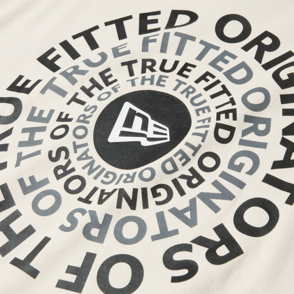 New Era OOTTF Circle Cream Short Sleeve T-Shirt