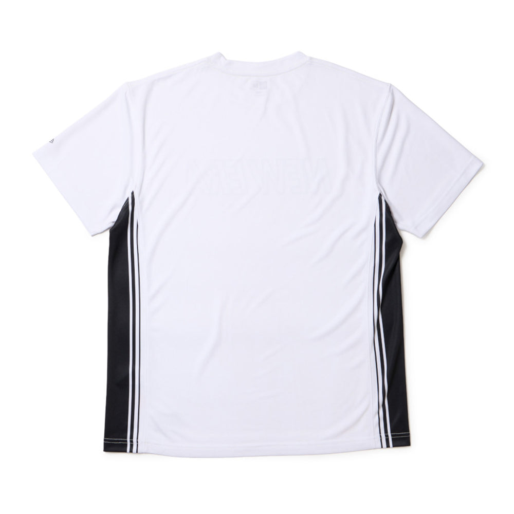 Wordmark White Short Sleeve Tech T-Shirt