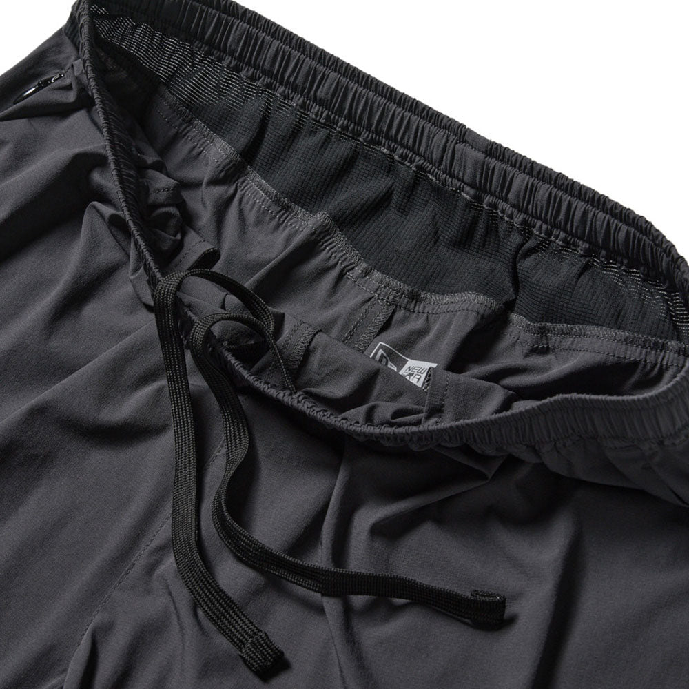 New Era Patch Charcoal Woven Shorts