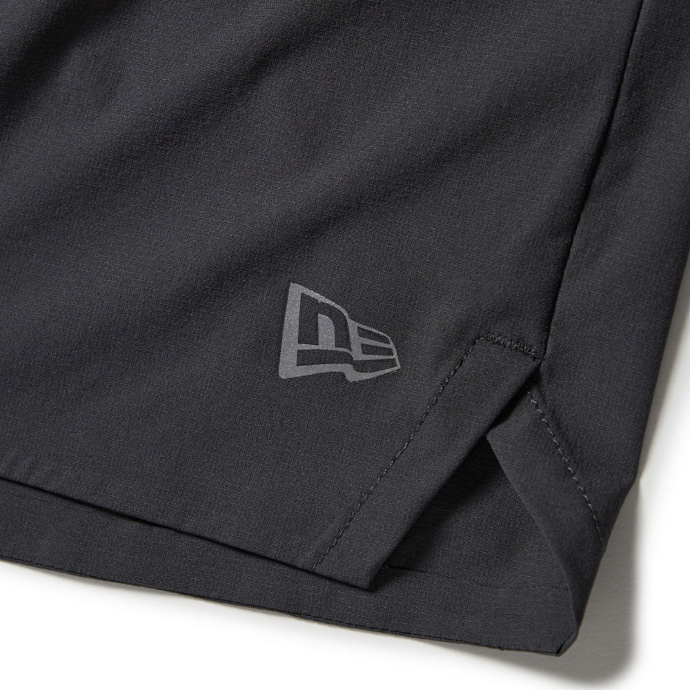 New Era Patch Charcoal Woven Shorts