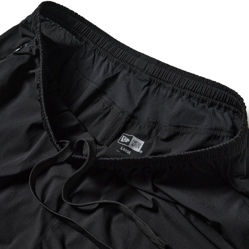 New Era Patch Black Woven Shorts