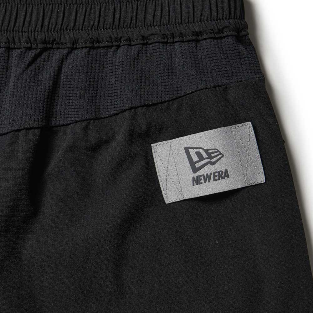 New Era Patch Black Woven Shorts
