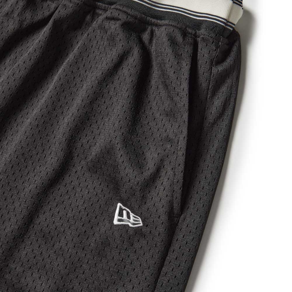 New Era Black Mesh Game Active Shorts