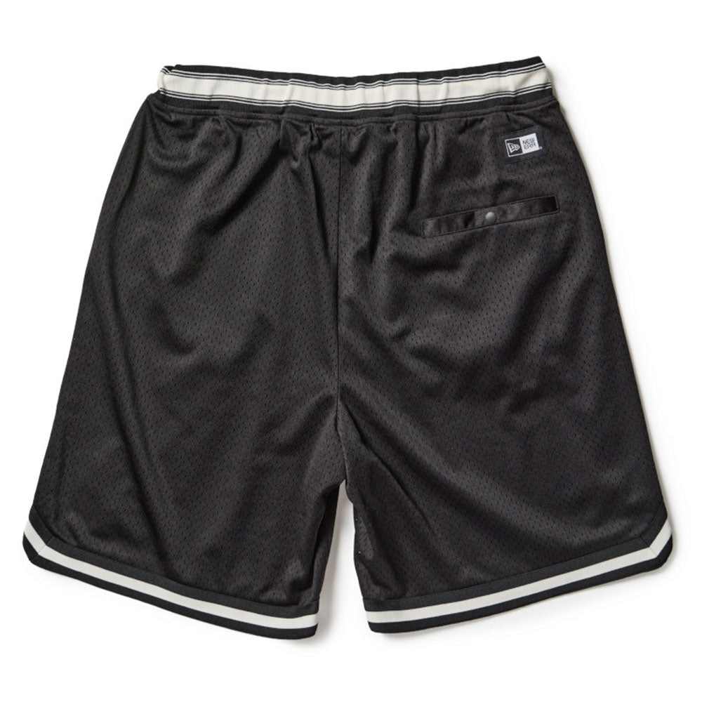 New Era Black Mesh Game Active Shorts