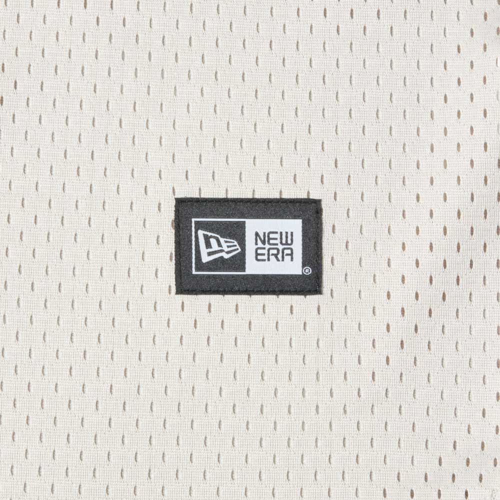New Era Box Logo Stone Mesh Short Sleeve Baseball Shirt