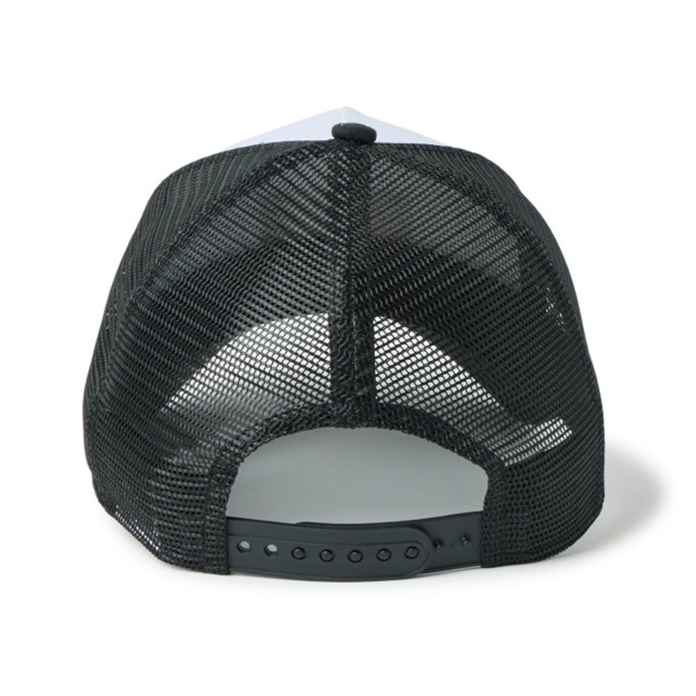 TPU Box Logo White Black Youth 9FORTY A-Frame Trucker Cap