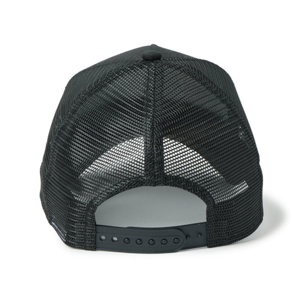 TPU Box Logo Tonal Black Youth 9FORTY A-Frame Trucker Cap