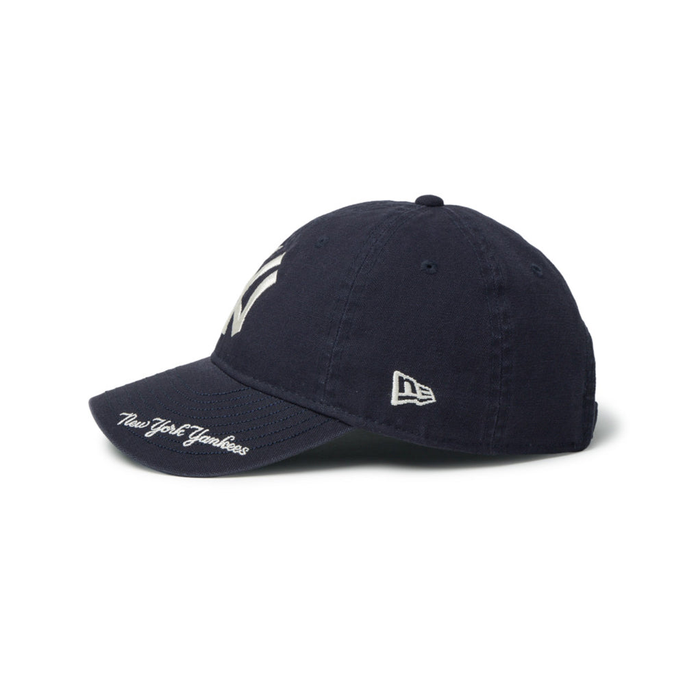 New Era New York Yankees Visor Logo Navy Youth 9TWENTY Adjustable Cap