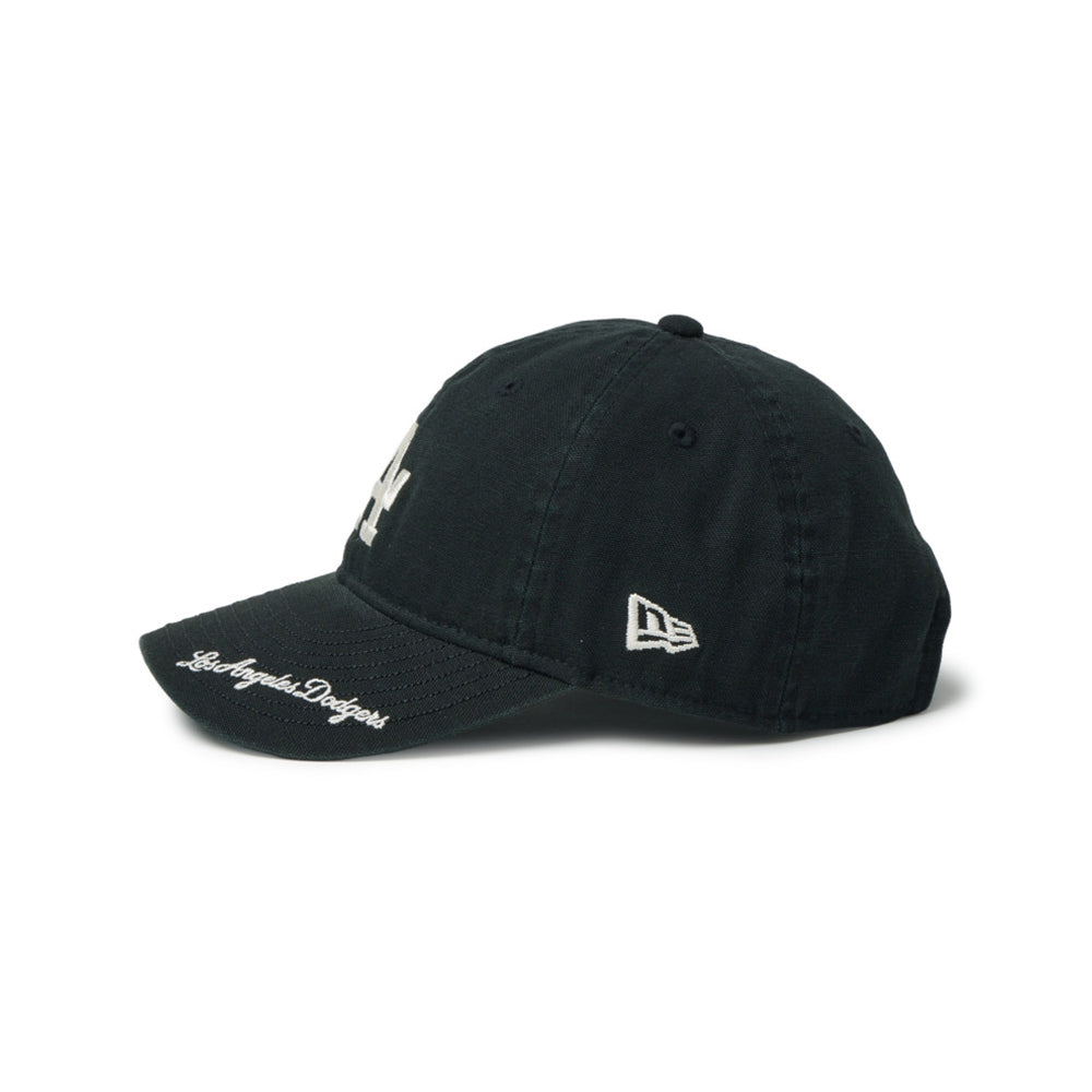 New Era Los Angeles Dodgers Visor Logo Black Youth 9TWENTY Adjustable Cap